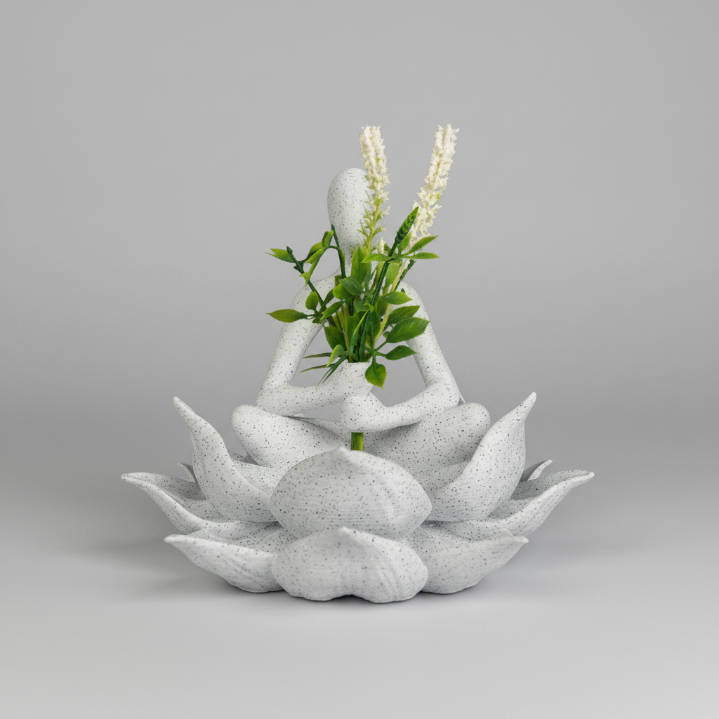 Lotus Keeper – Planter Imprimat 3D