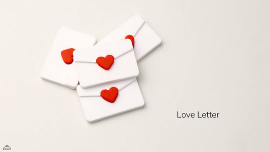 Love Letter - Breloc 3D Scrisoare de Dragoste