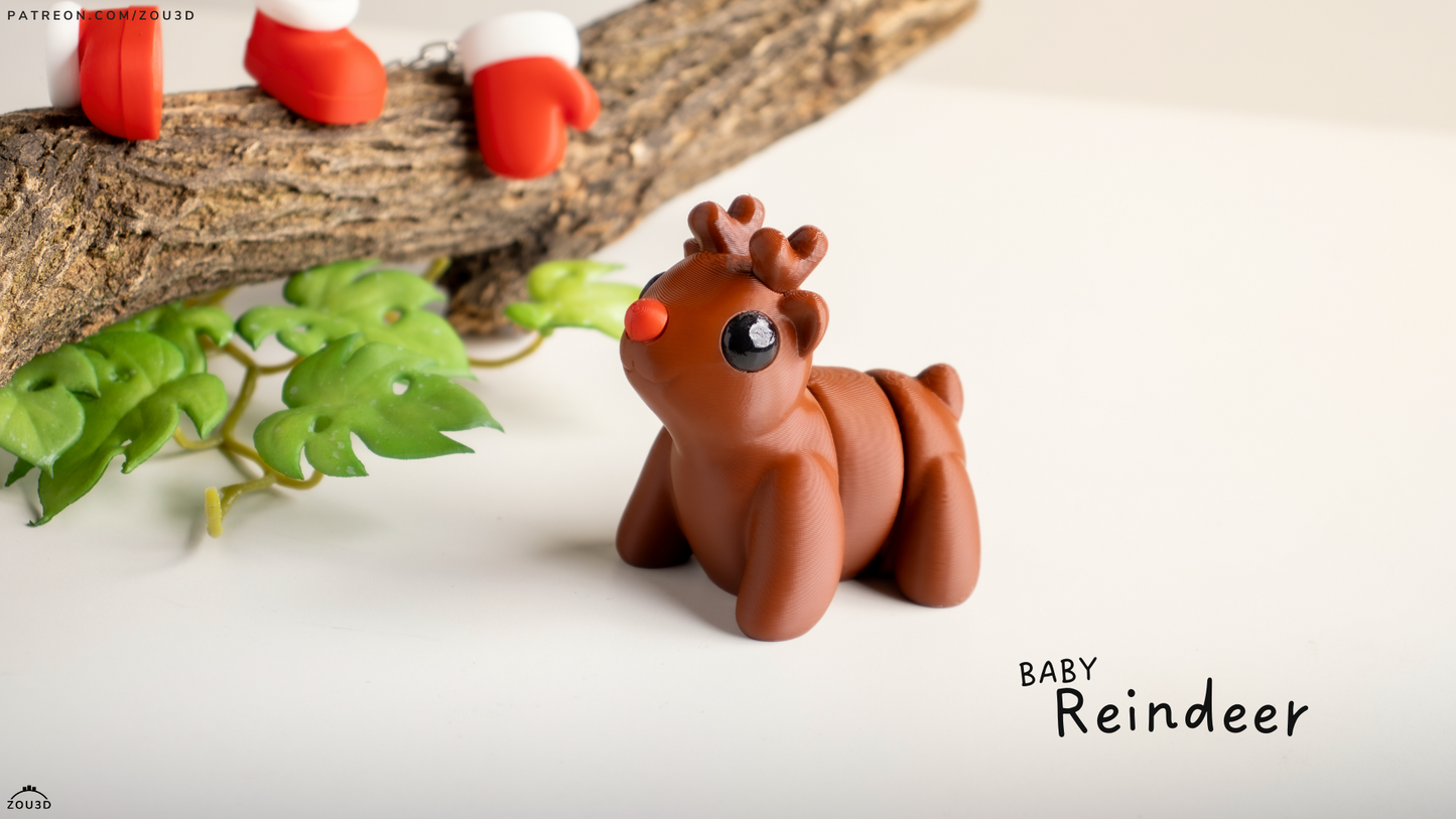 Baby Reindeer - Figurina 3D