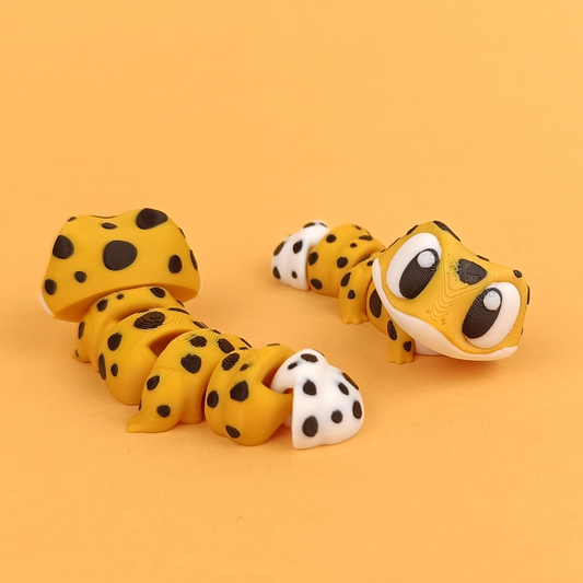 Flexi Gecko - Figurina 3D Gecko Kawaii Articulat