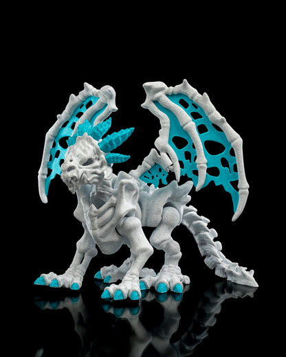 Ske-lethal Dragon - Figura Dragon Schelet 3D