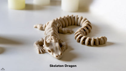 Skeleton Dragon - Figurina 3D Dragon Articulat