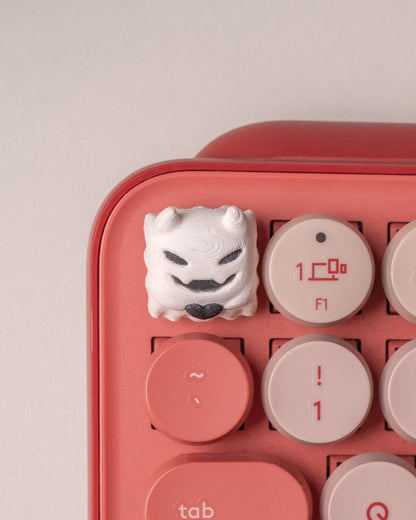 Spookeycap - tastă mecanică fantomă 3D, vedere față