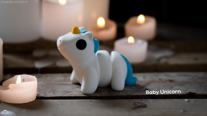 Baby Unicorn - Figurina 3D