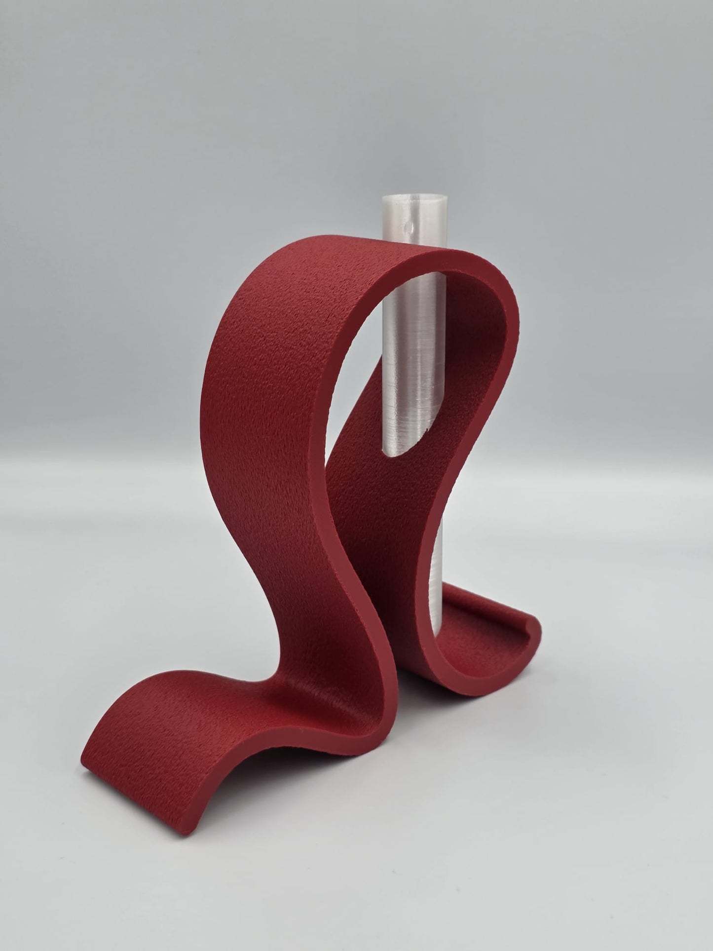 Vaza Loop Essence - Design Minimalist 3D cu Eprubeta Integrata