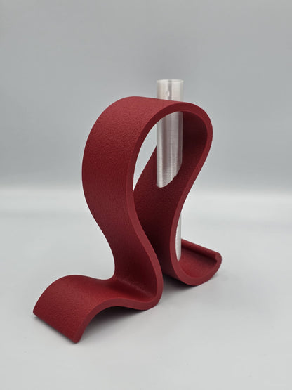 Vaza Loop Essence - Design Minimalist 3D cu Eprubeta Integrata