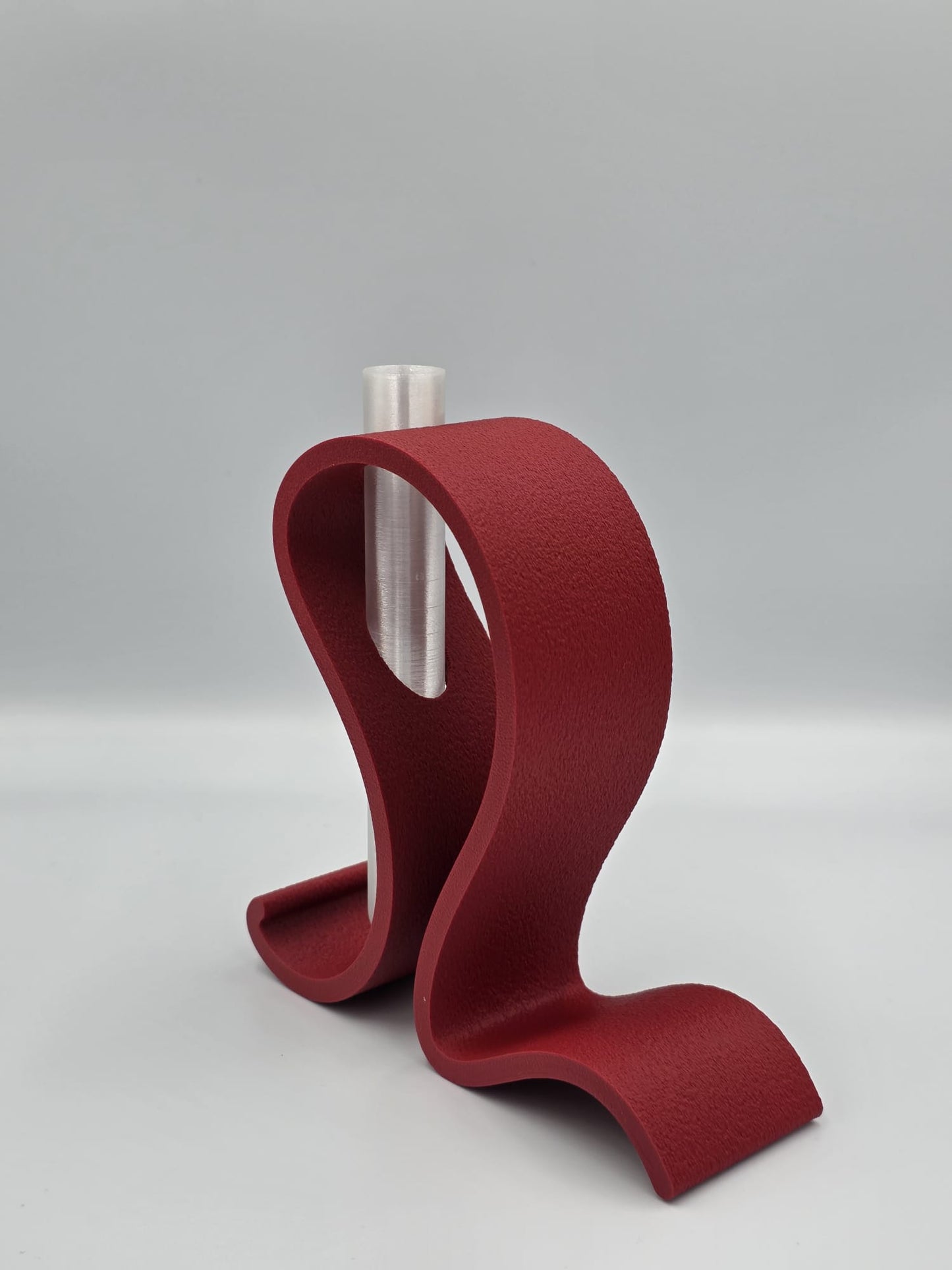 Vaza Loop Essence - Design Minimalist 3D cu Eprubeta Integrata