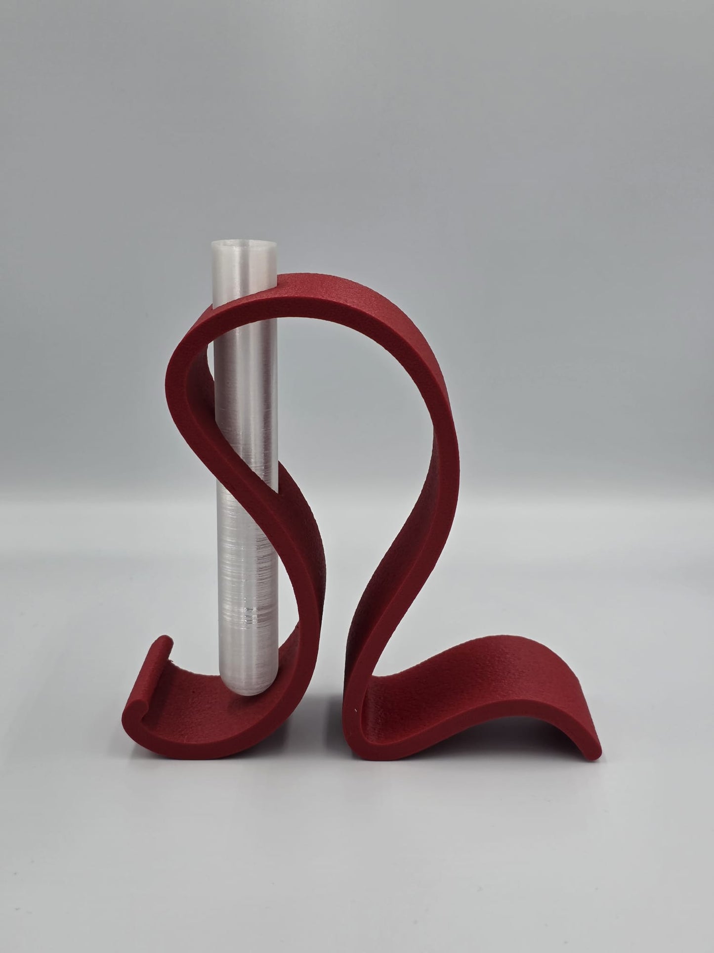Vaza Loop Essence - Design Minimalist 3D cu Eprubeta Integrata