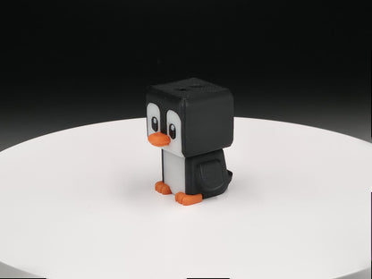 Cubic Pinguin – Figurină 3D Imprimată | Breloc
