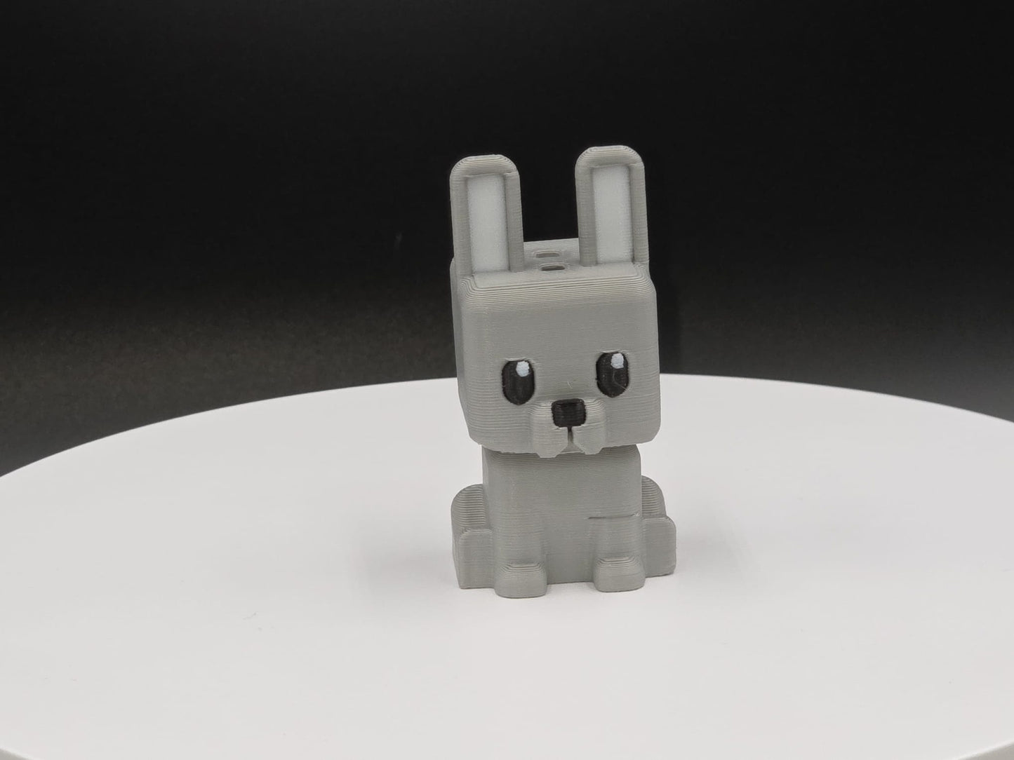 Cubic Bunny – Figurină 3D Imprimată | Breloc