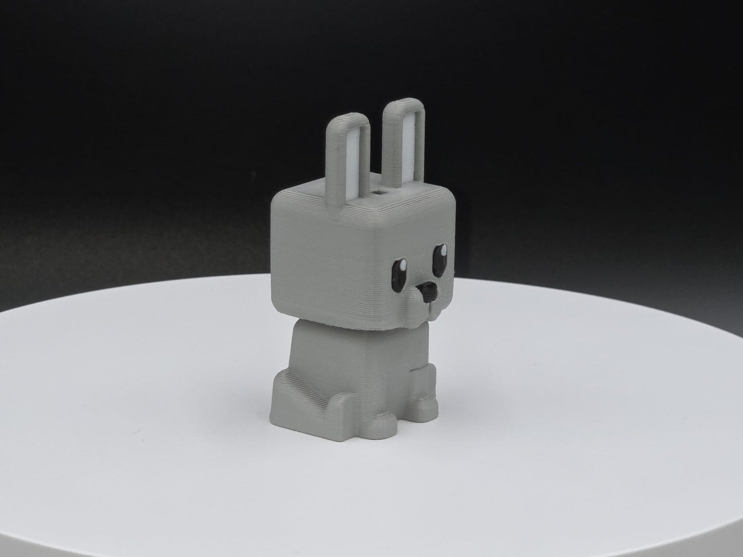 Cubic Bunny – Figurină 3D Imprimată | Breloc