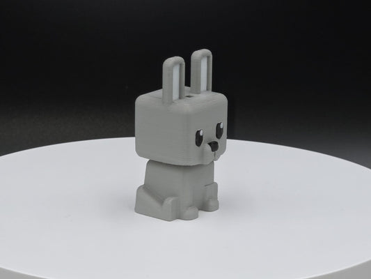 Cubic Bunny – Figurină 3D Imprimată | Breloc