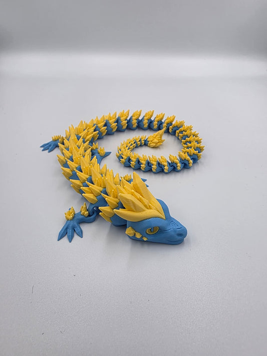 Dragon Flexibil 45cm – Figurină 3D Imprimată