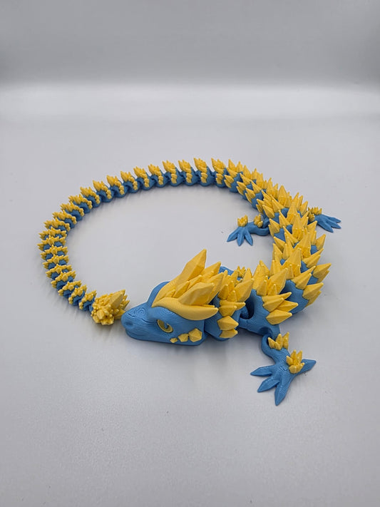 Dragon Flexibil 45cm – Figurină 3D Imprimată