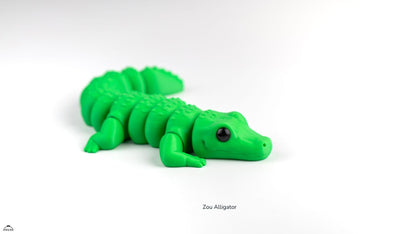 Zou Alligator - Figurina 3D Articulata