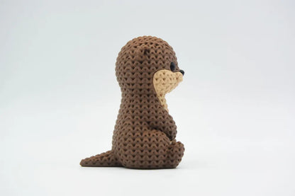 Vidră Crochet Pets – vedere spate