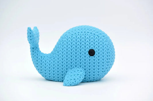Balenă Crochet Pets – vedere lateral stânga