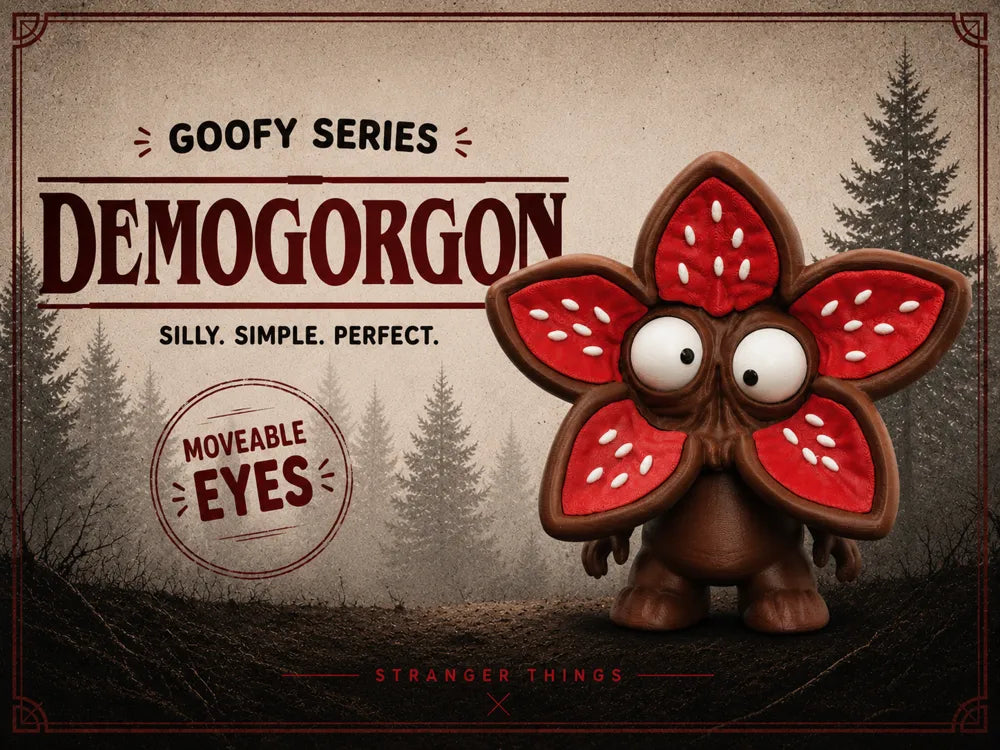 Demogorgon Stranger Things Goofy Series - vedere frontală pe masă