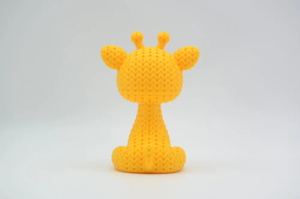 Girafă Crochet Pets – vedere spate