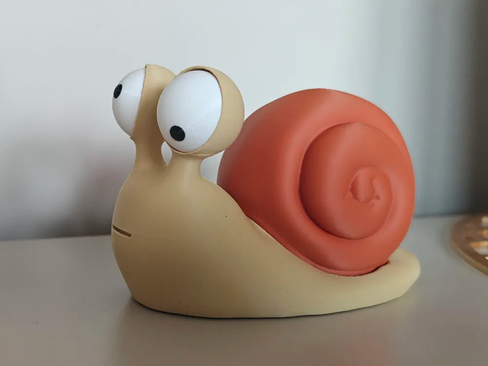 Melc Goofy Series - poster promoțional SNAIL Simple Goofy Perfect for Fun Prints Moveable Eyes