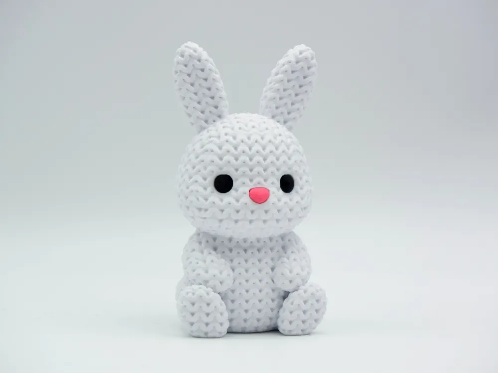 Iepuraș Crochet Pets – vedere față 2