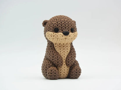Vidră Crochet Pets – vedere față