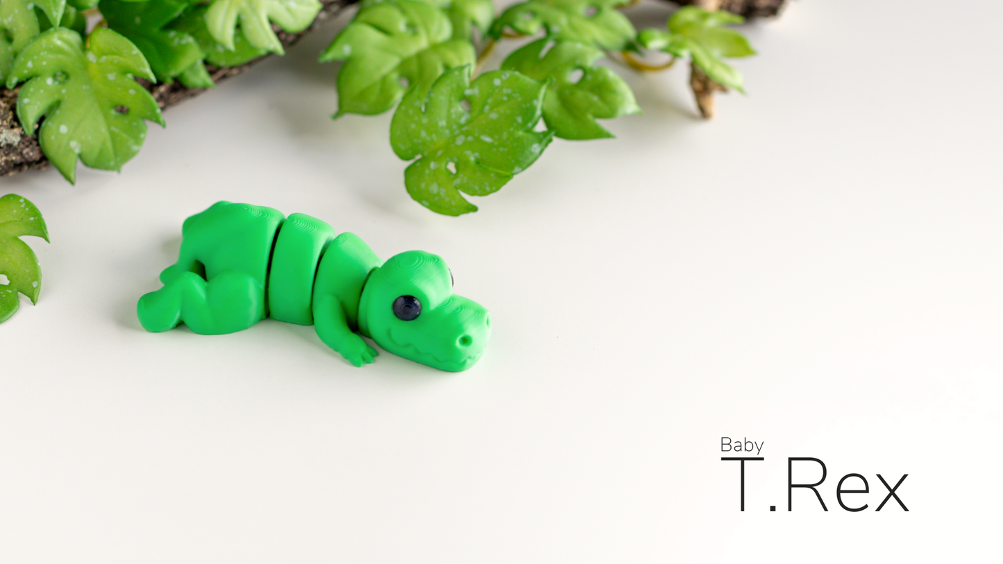 Baby T-Rex - Figurina 3D Dinozaur